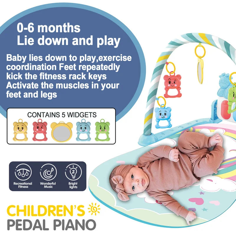 Baby Activity Gym & Piano Mat