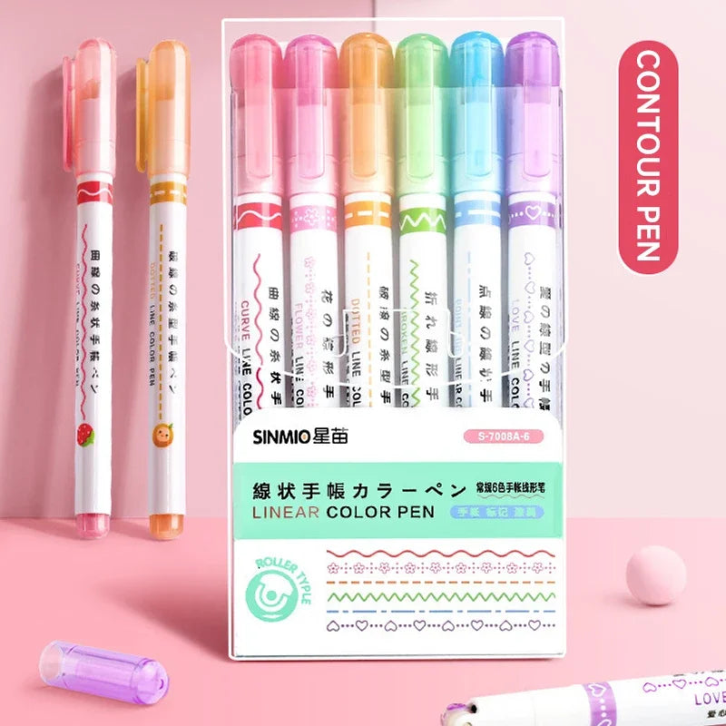 Flower Tip Highlighter Pens 🌸