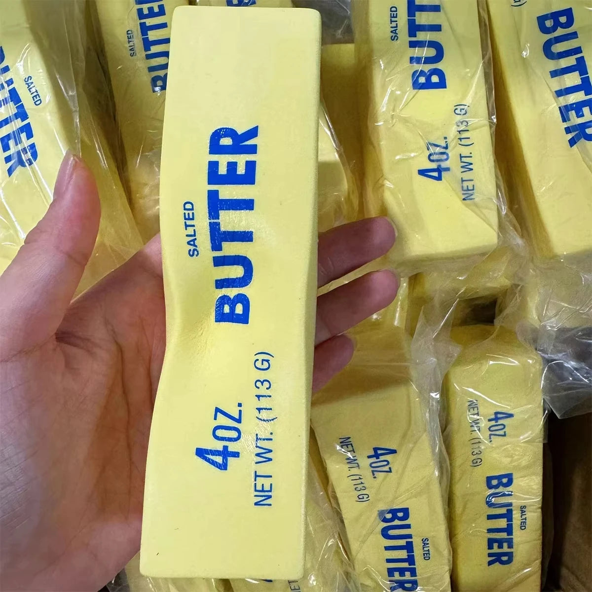 Butter Stick Squishy Slow Rising Toy 🧈
