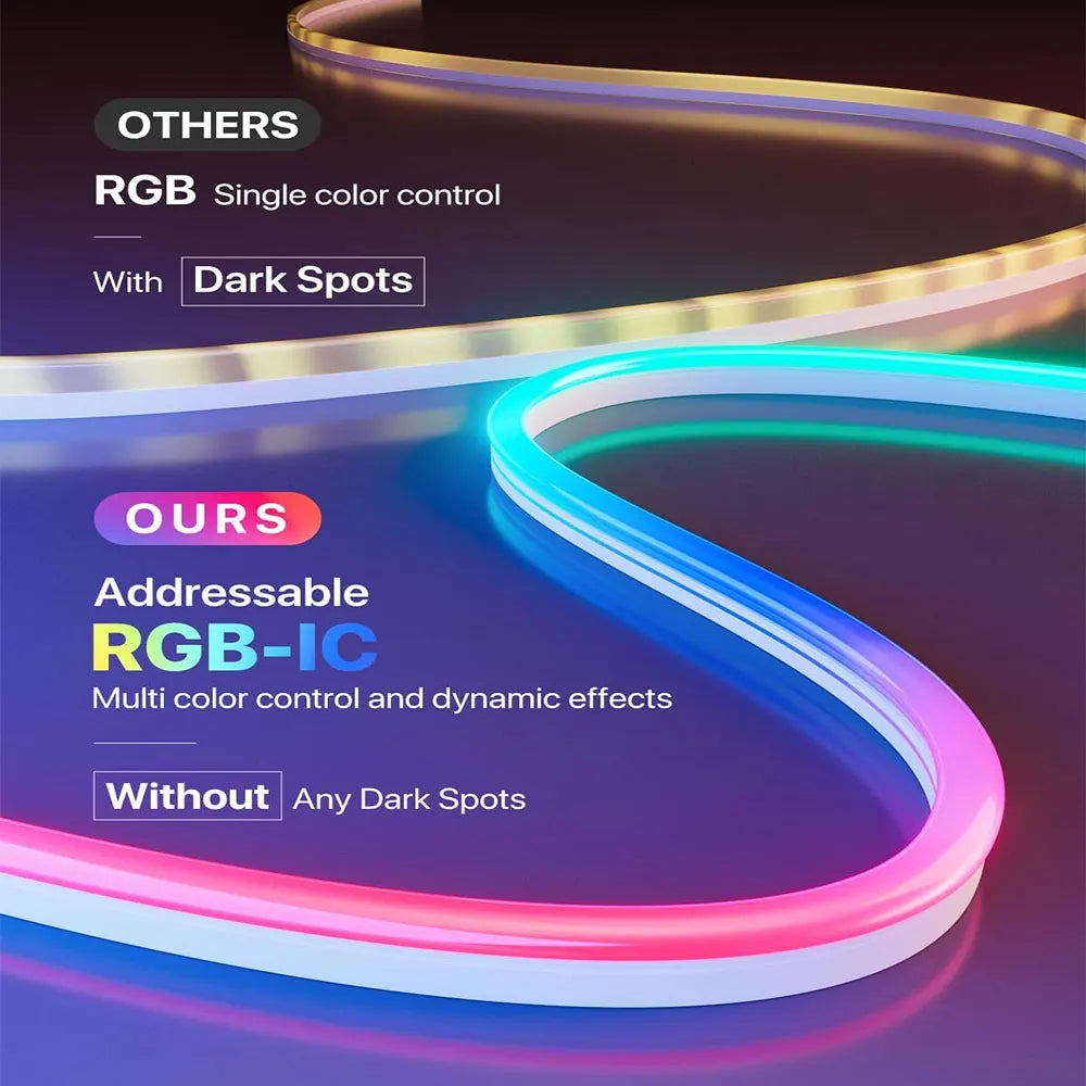 RGBIC Neon LED Strip Lights 🔮