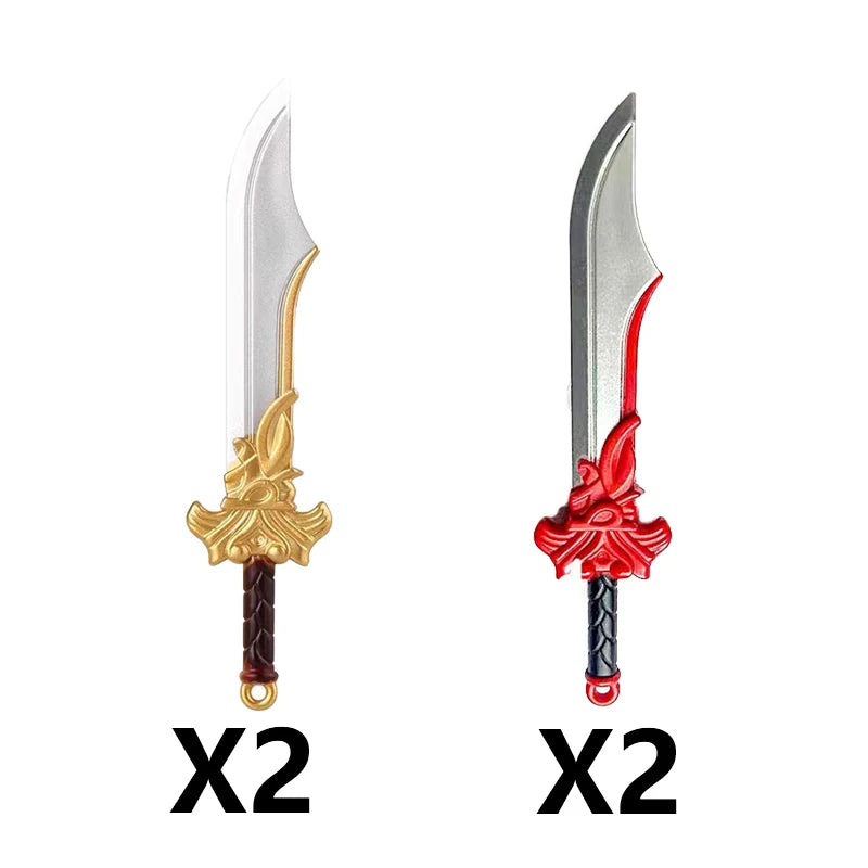 Medieval Weapons Building Blocks
