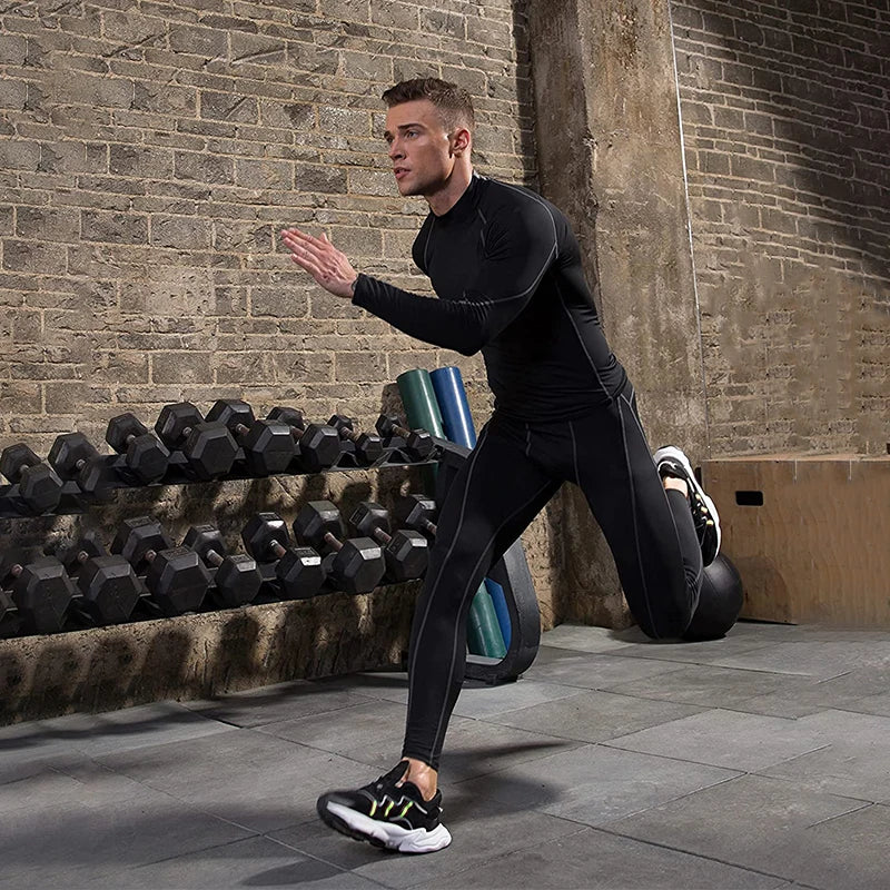 Men's Long Sleeve Compression Top 🔥