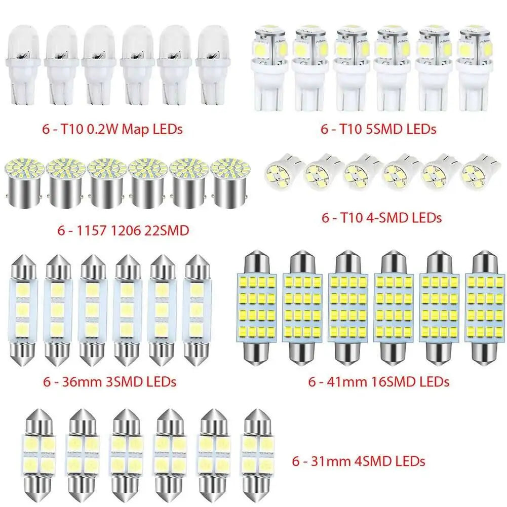 RGB LED Interior Car Light Kit 🌈