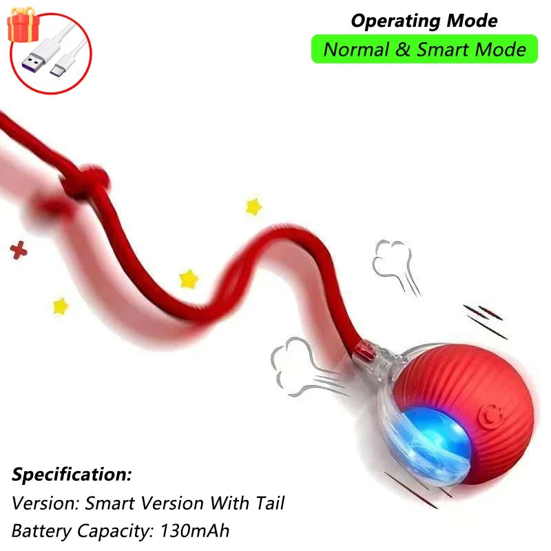Smart Rolling Pet Ball 🐾