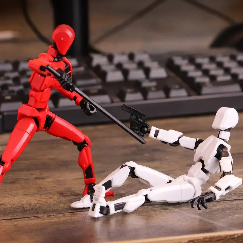 3D Articulated Action Figure 🎬