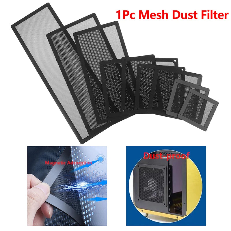 Magnetic Dust Filter Fan Cover 🖥️