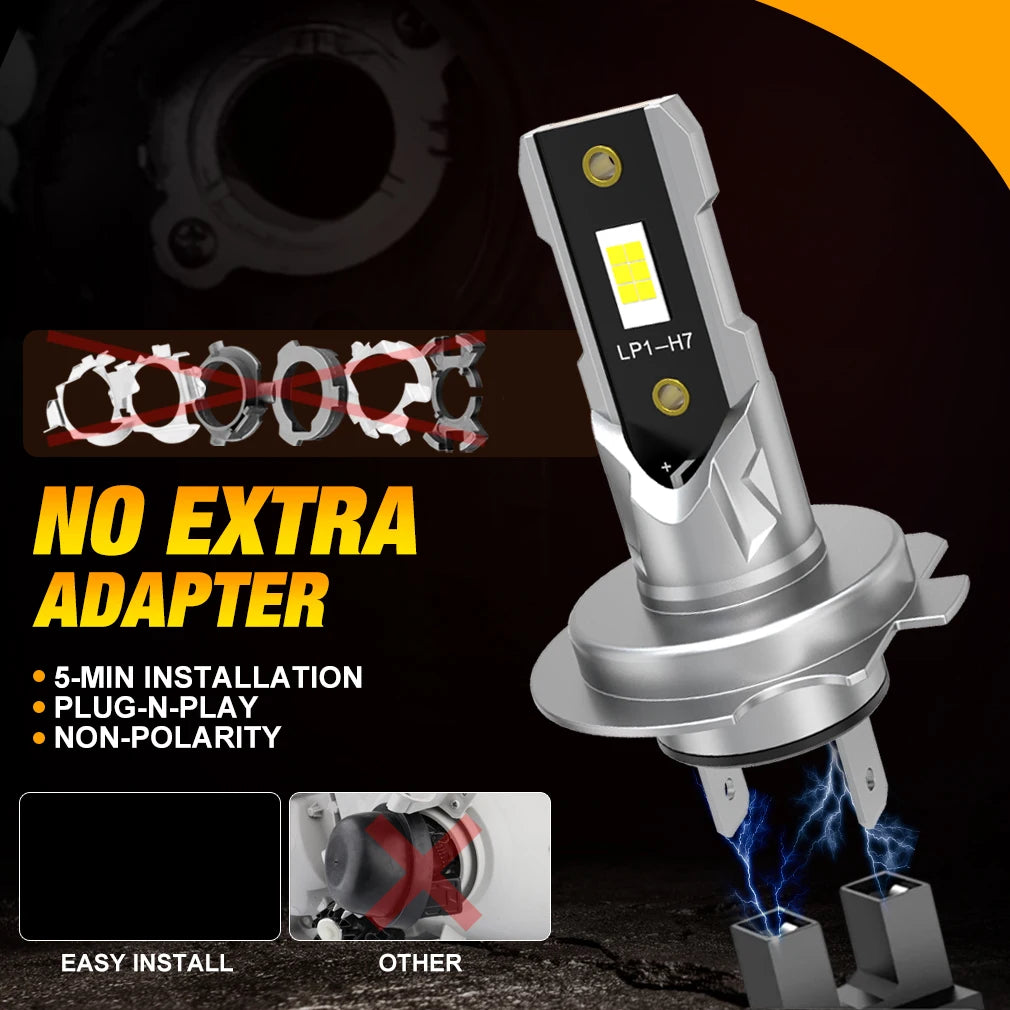 H7 LED Headlight Kit 20000LM 💡🔥