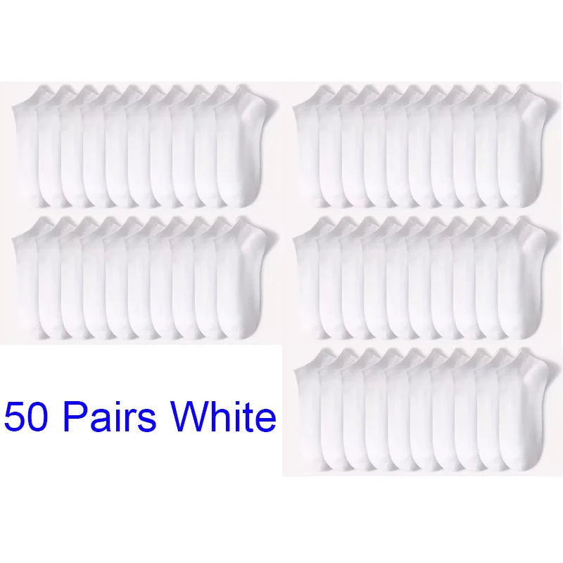 5/10-Pack Unisex Comfort-Fit Ankle Socks For All, Breathable
