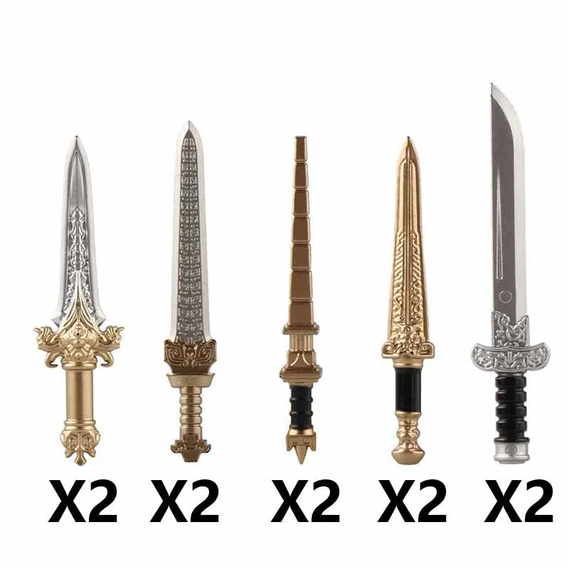 Medieval Weapons Building Blocks