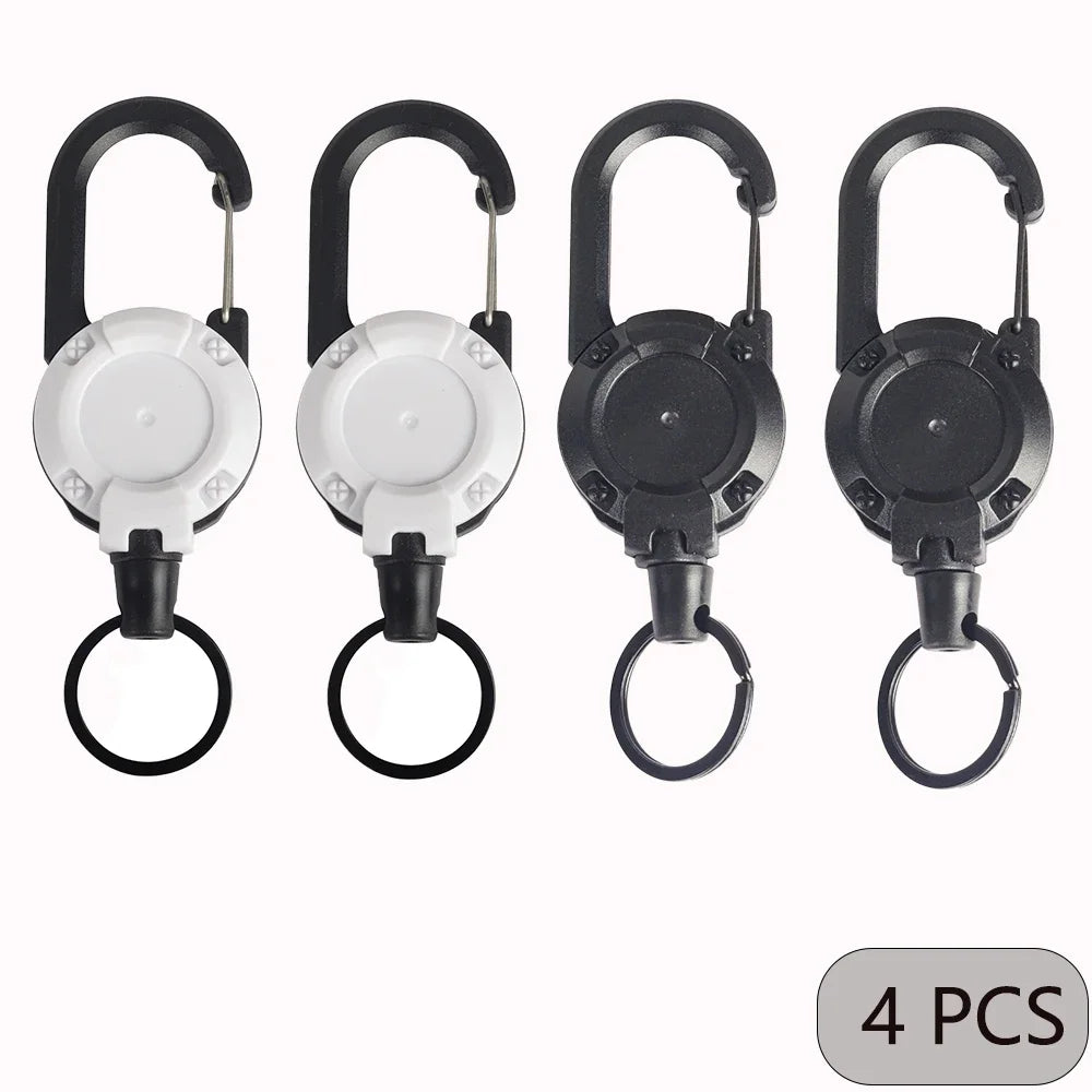 Retractable Badge Reel Keychain 🔑