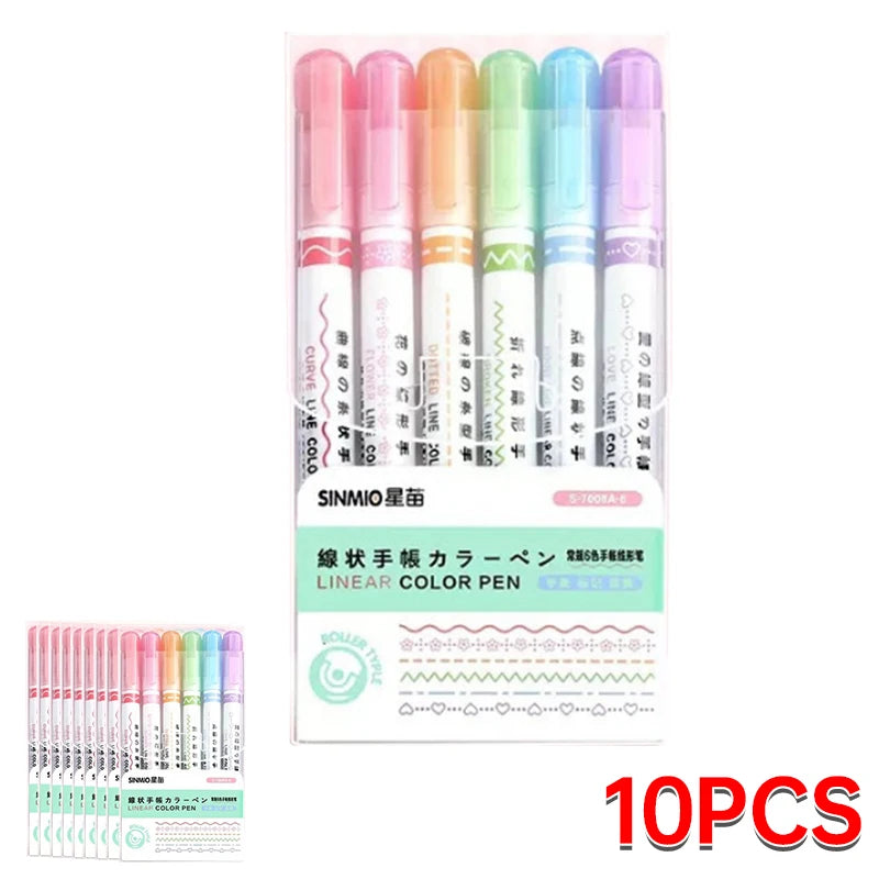 Flower Tip Highlighter Pens 🌸