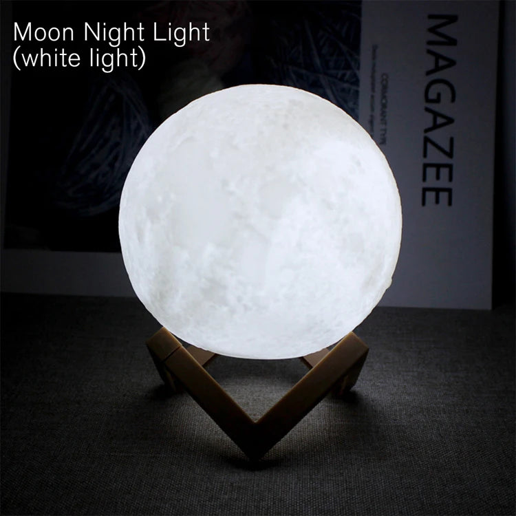 🌙 Kids Galaxy Moon Night Light