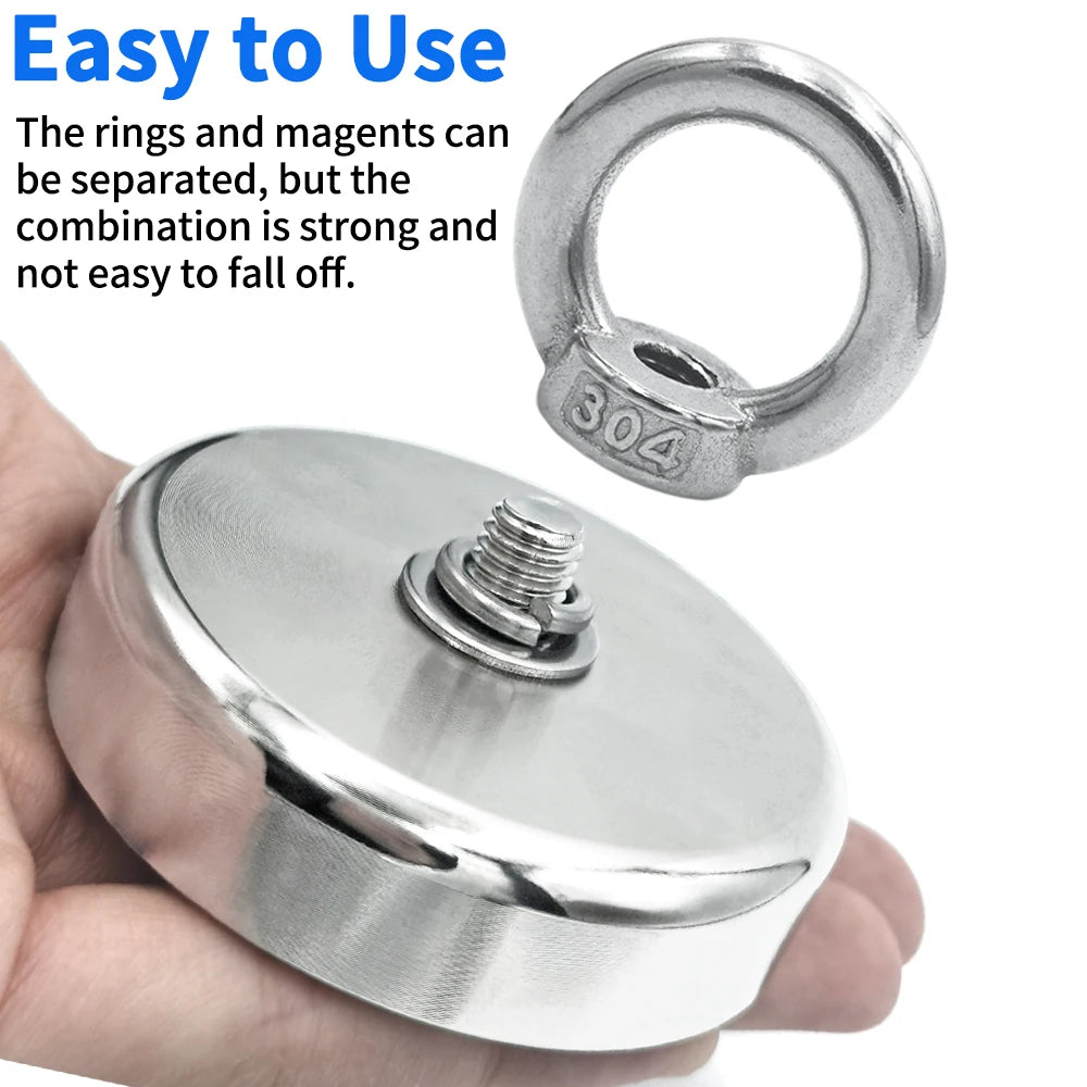 Heavy-Duty Neodymium Salvage Magnet 🧲