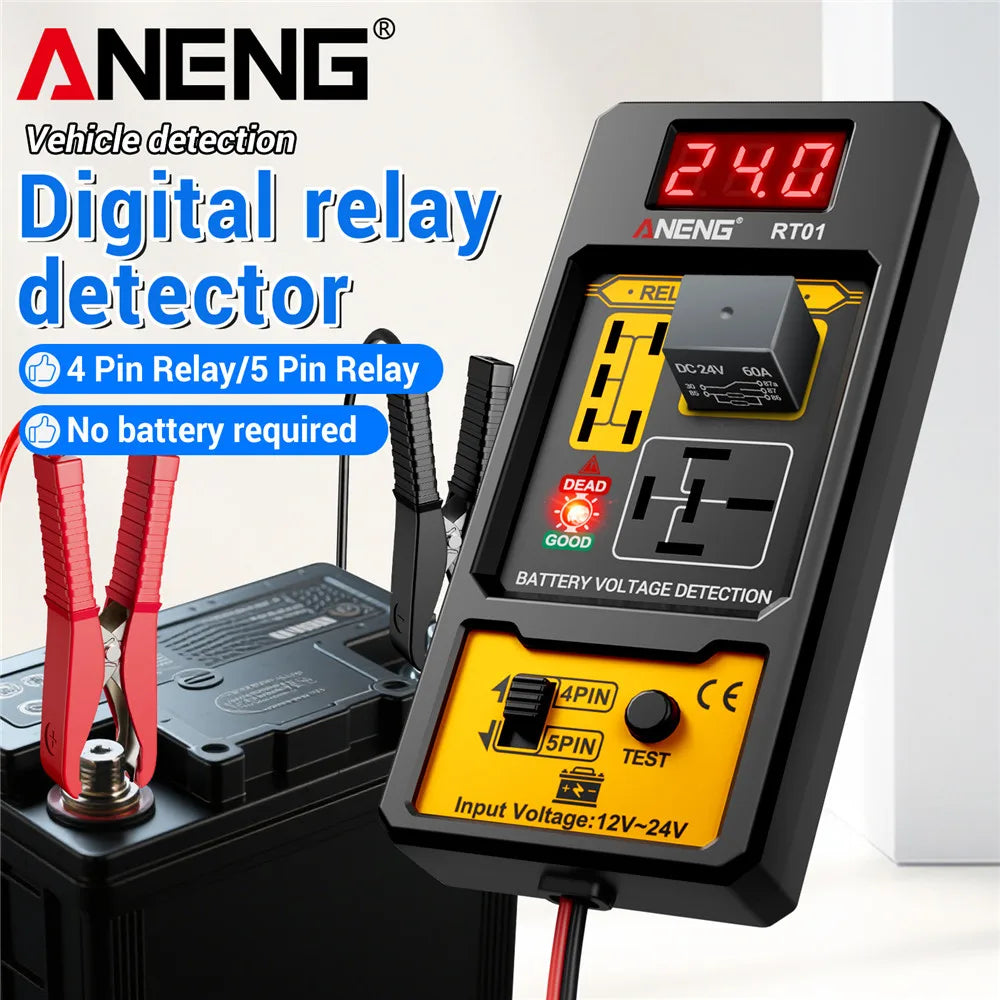 Car Relay Tester & Circuit Checker ⚡