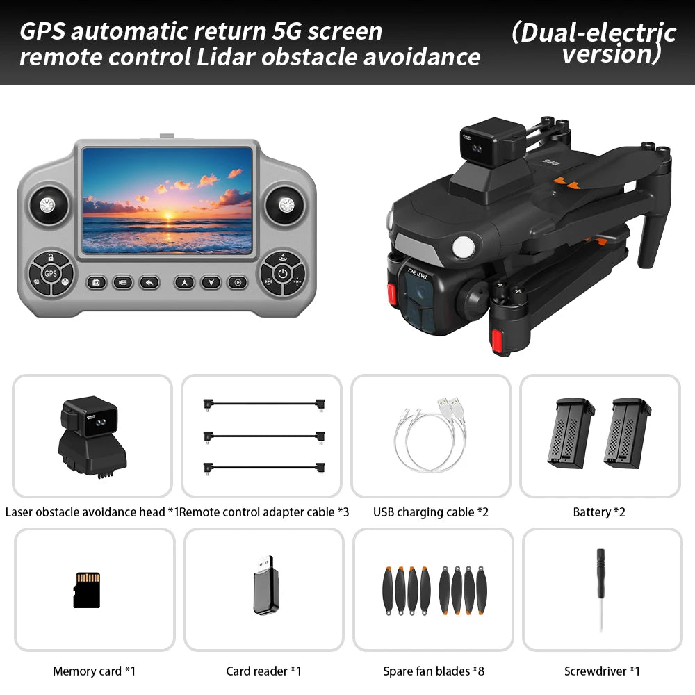 Lenovo A1R GPS Drone 8K 🛸