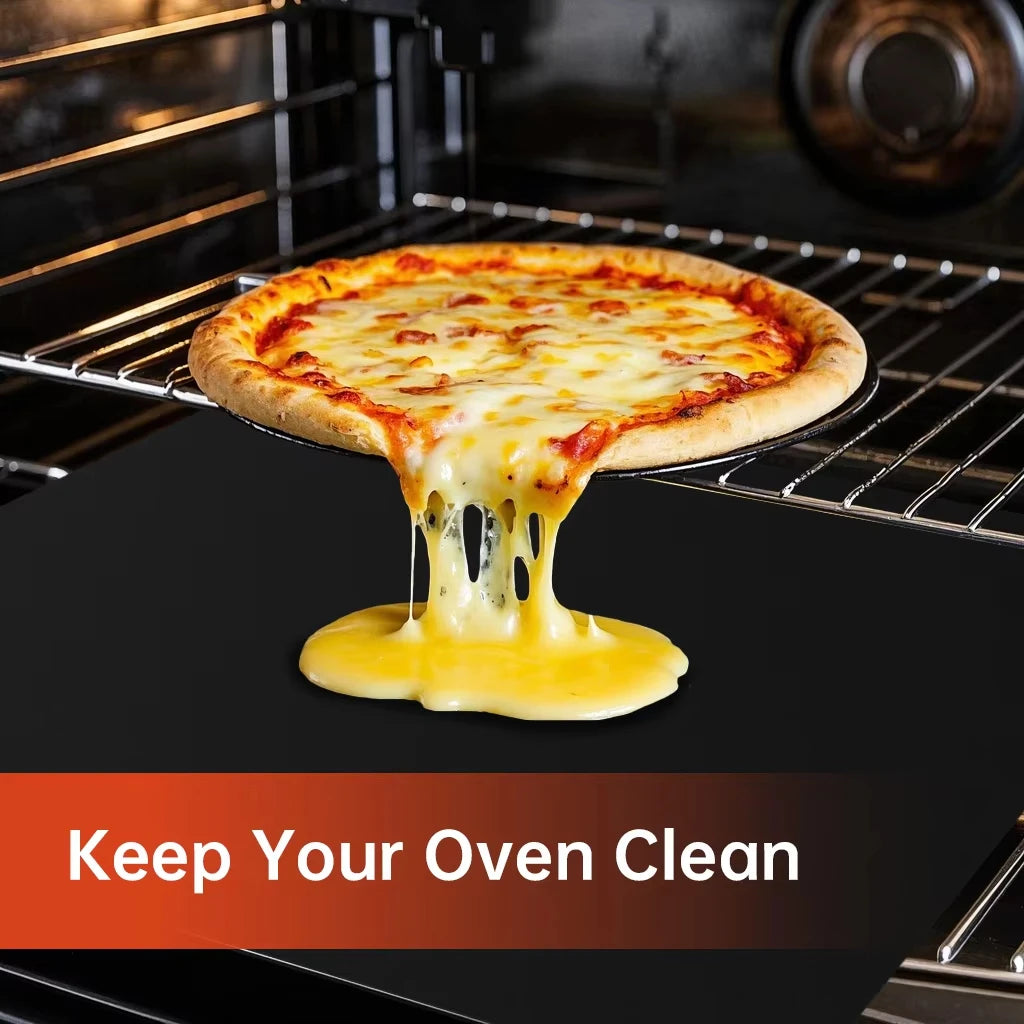 Non-Stick Reusable Oven & BBQ Liner 🛡️