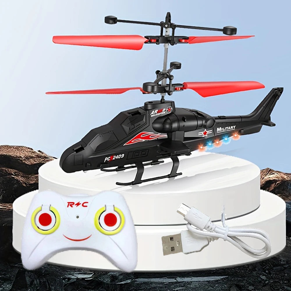 RC Infrared Helicopter LED Toy ✈️