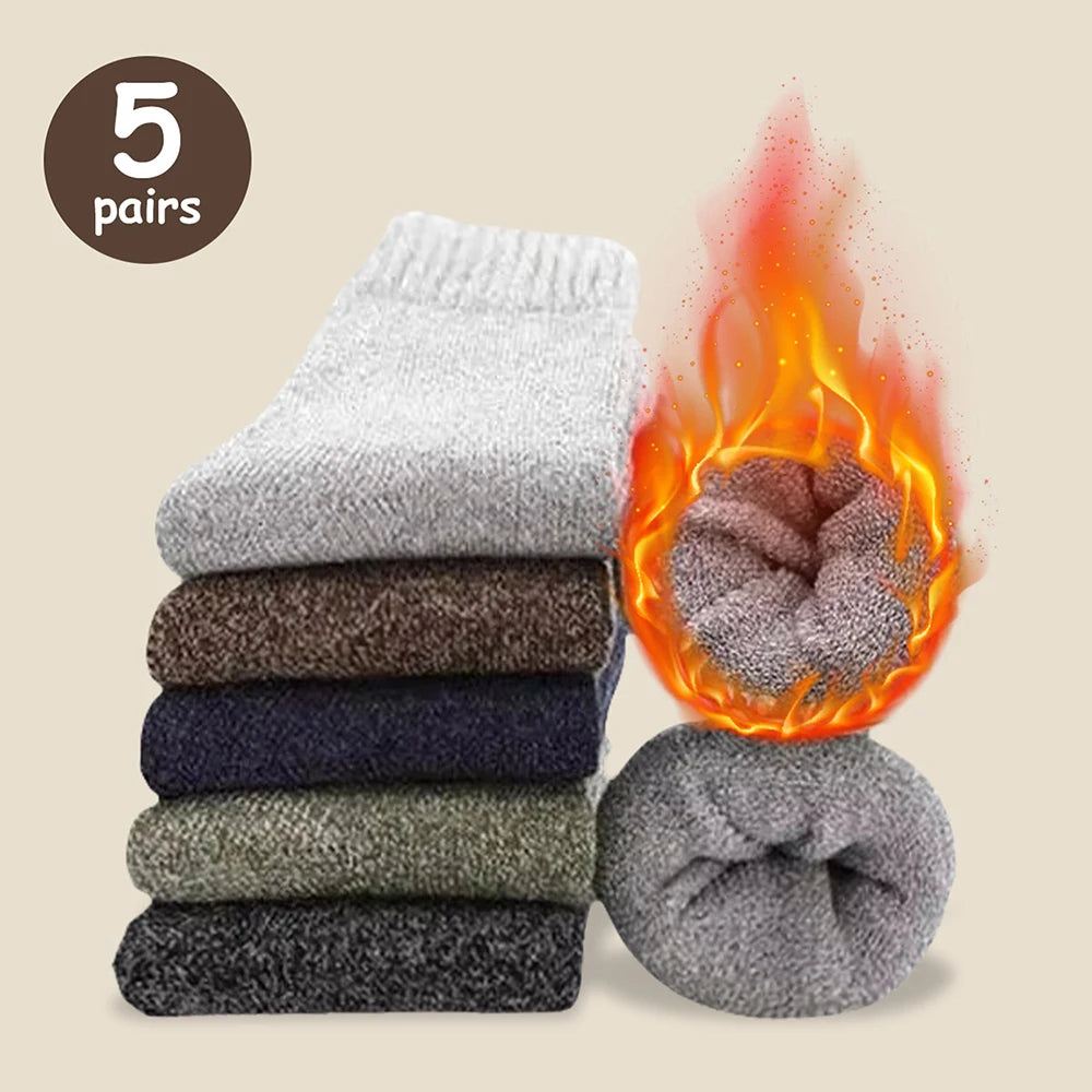 Thick Winter Snow Socks 🌨️