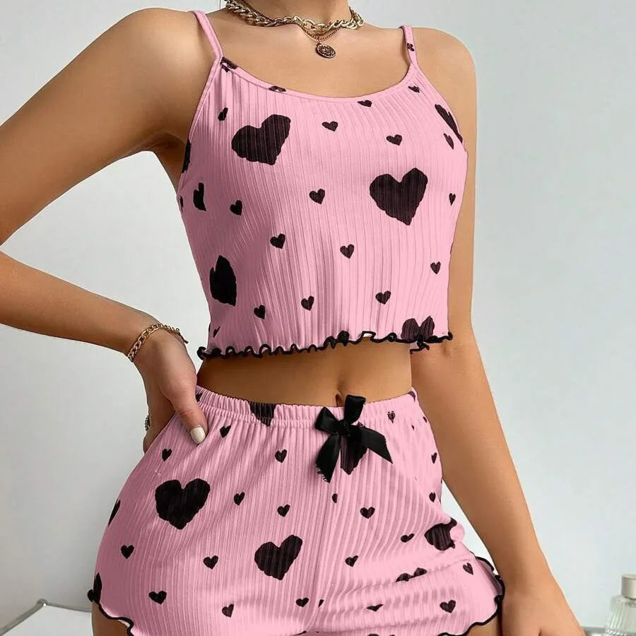 Cozy Heart Pajama Set 💕