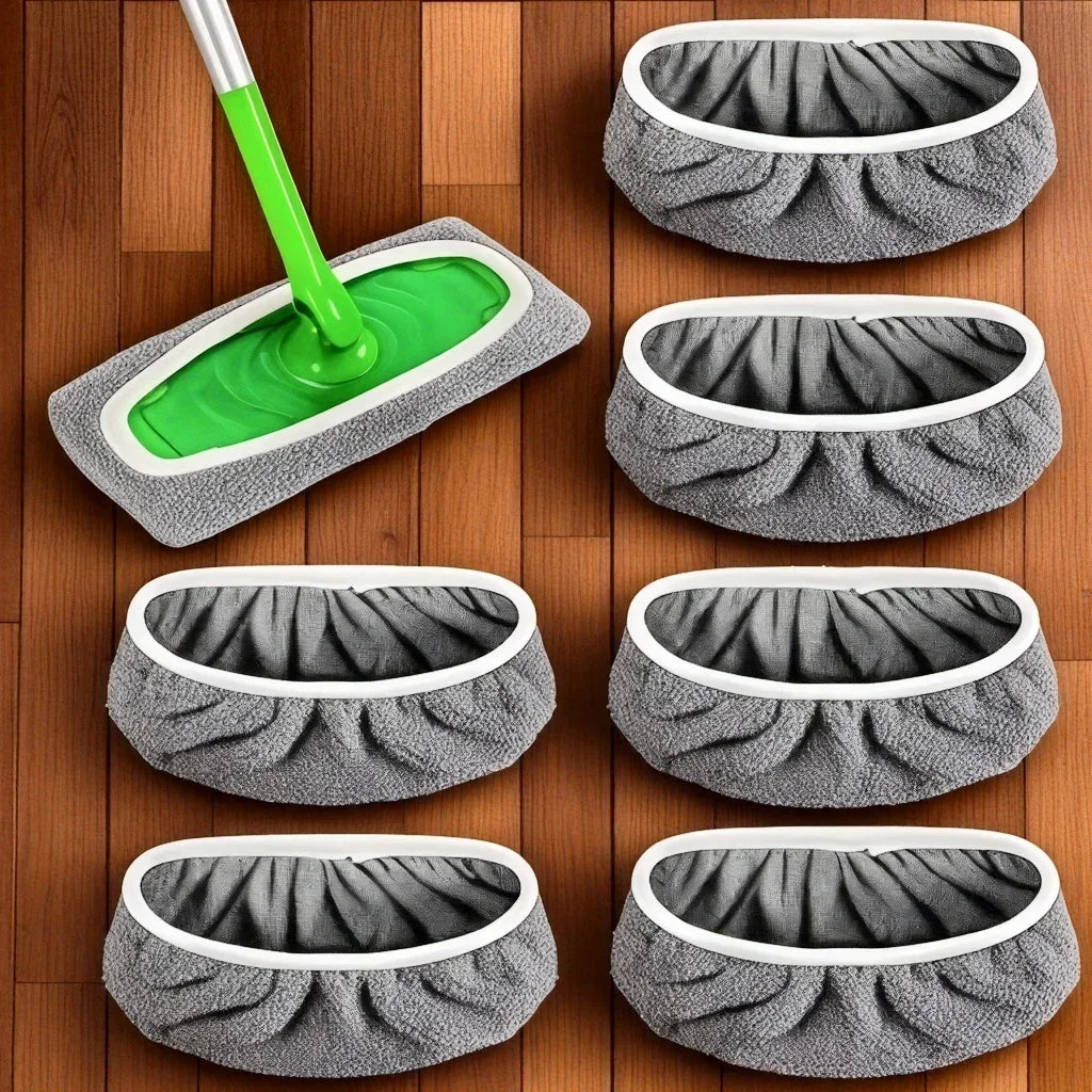 Reusable Microfiber Mop Pads