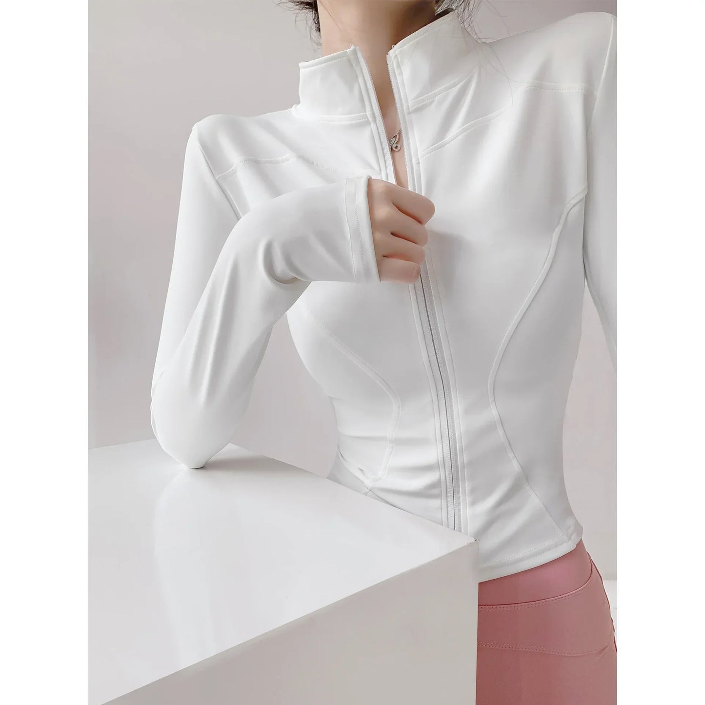 Zip-Up Slim Sports Jacket 🎽