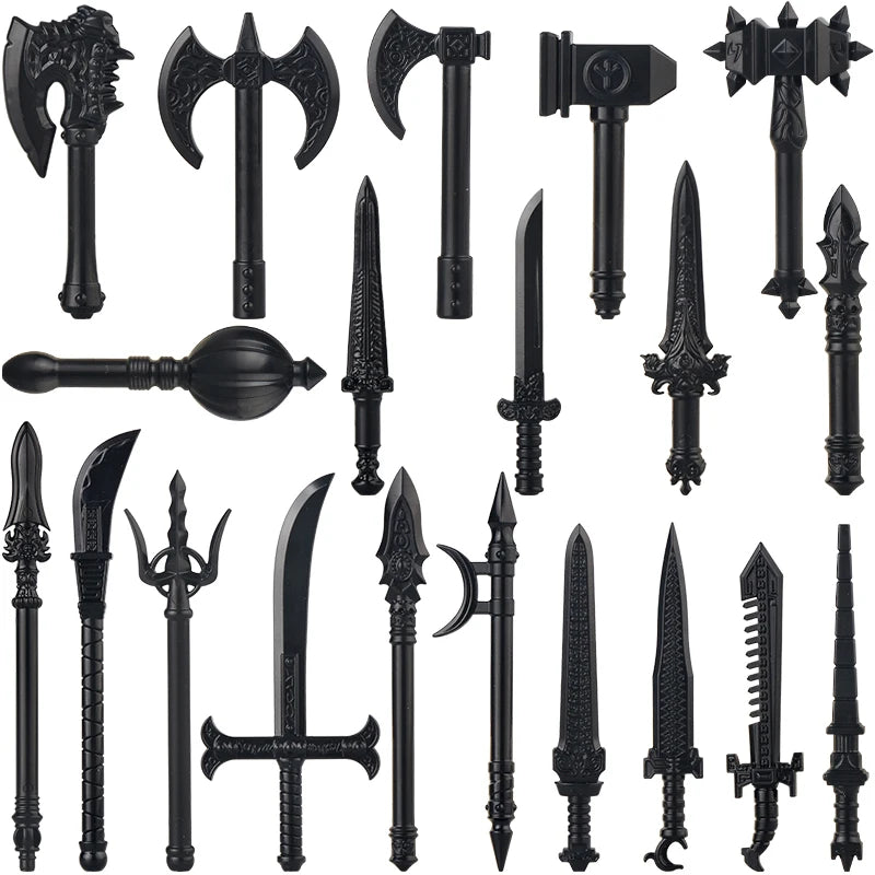 Medieval Weapons Building Blocks