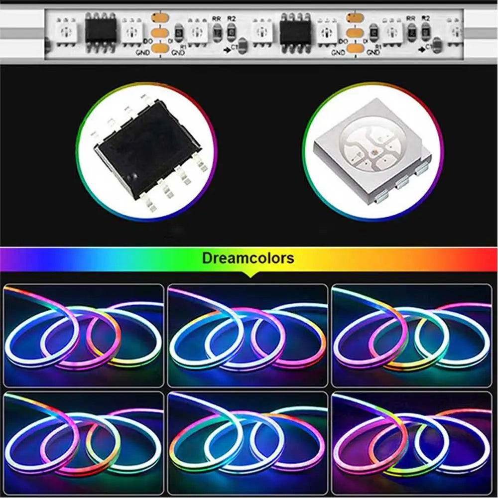 RGBIC Neon LED Strip Lights 🔮