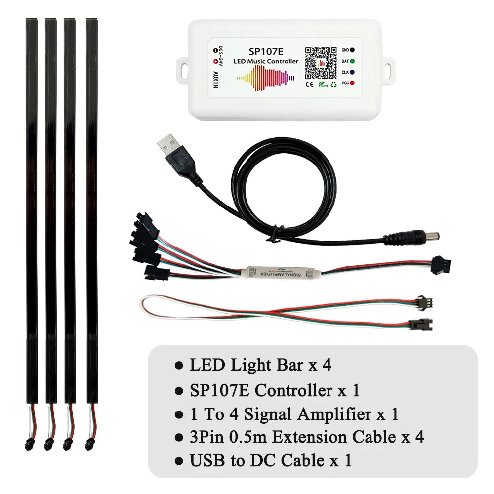 WS2812 RGB Music Rhythm LED Light Bar 🎵