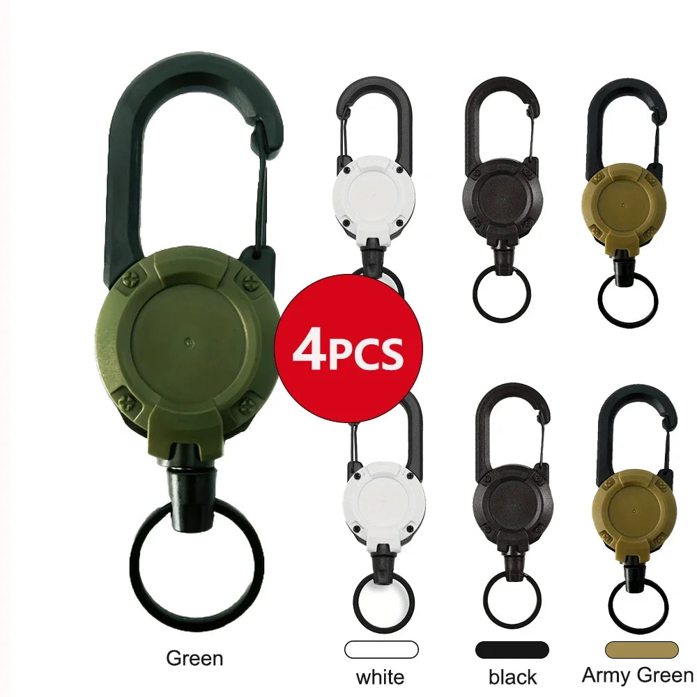 Retractable Badge Reel Keychain 🔑