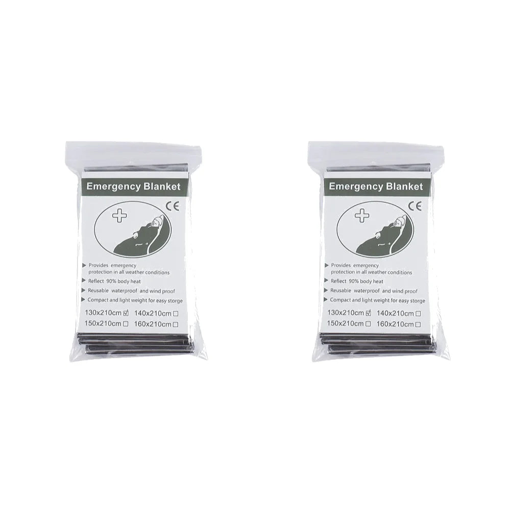 🌿 Emergency Thermal Blanket – Mylar Survival
