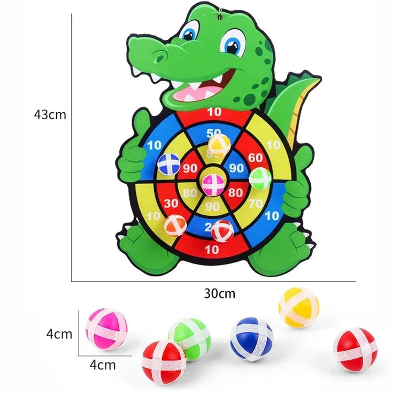 Montessori Sticky Ball Dart Board 🎯