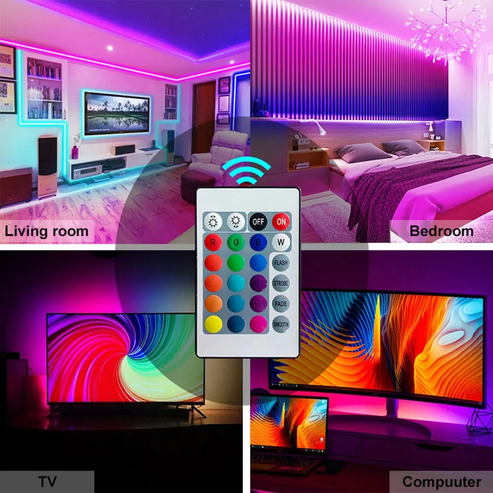 🌈 USB RGB LED Strip Light