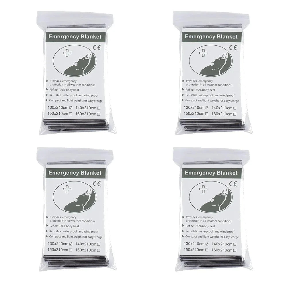 🌿 Emergency Thermal Blanket – Mylar Survival