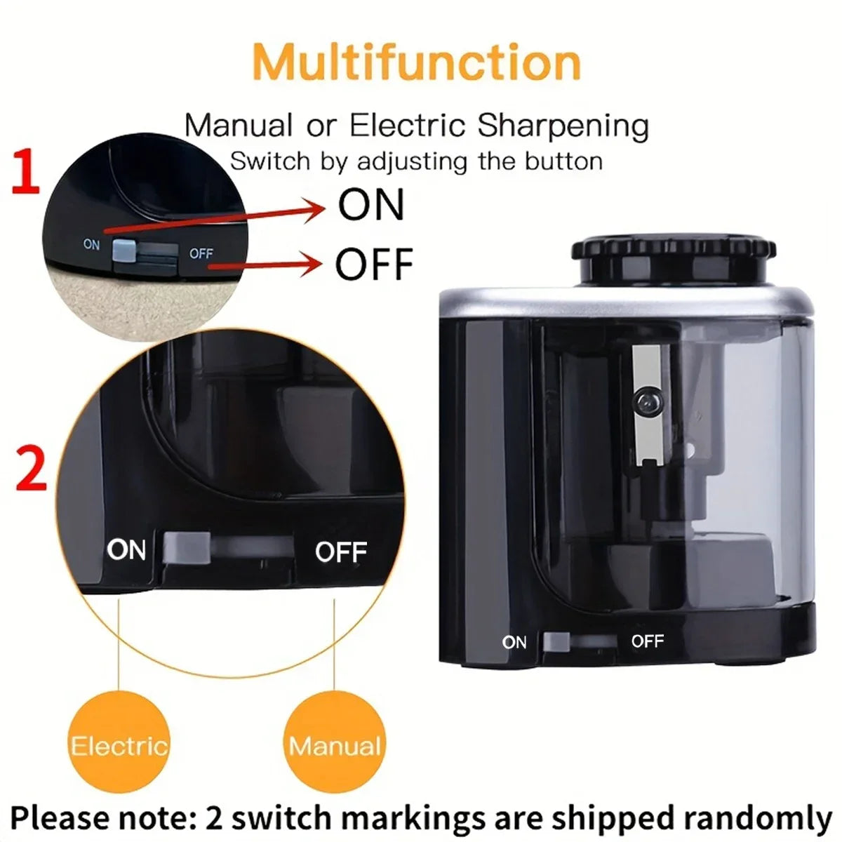 Electric Pencil Sharpener ✏️