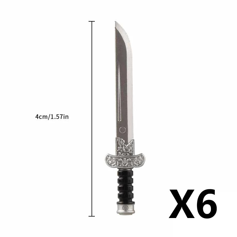 Medieval Weapons Building Blocks