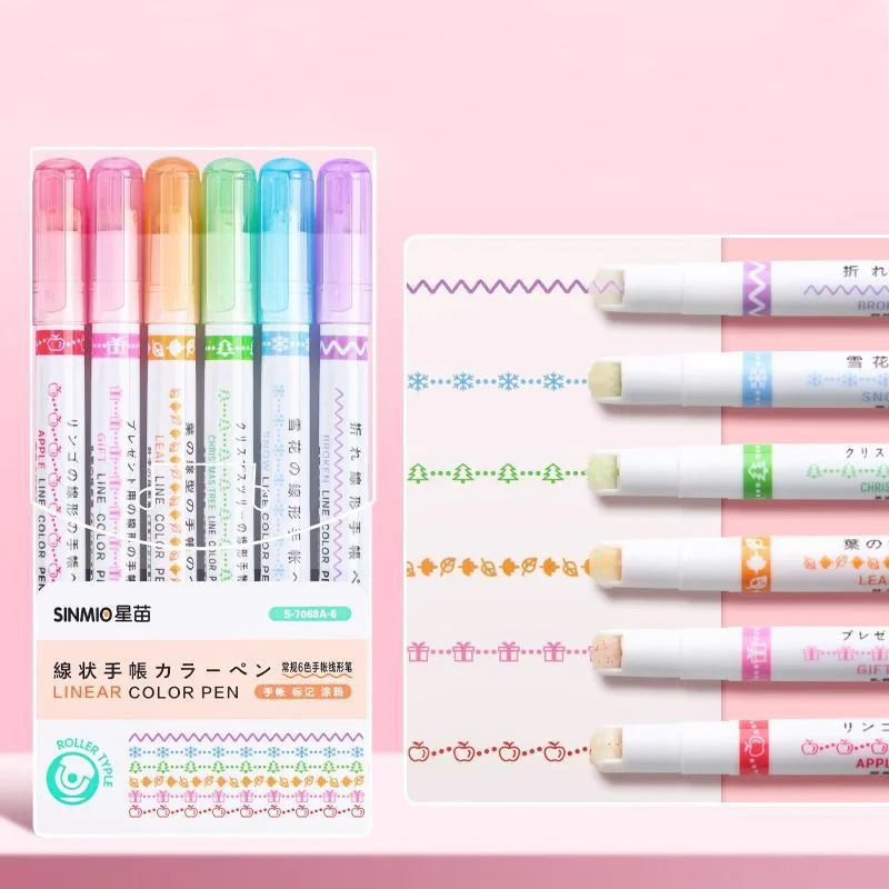 Flower Tip Highlighter Pens 🌸
