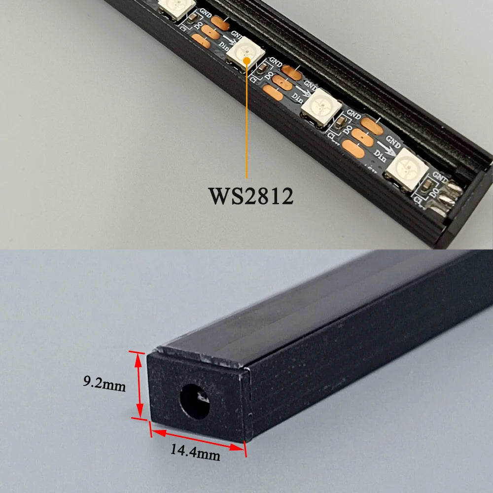 WS2812 RGB Music Rhythm LED Light Bar 🎵