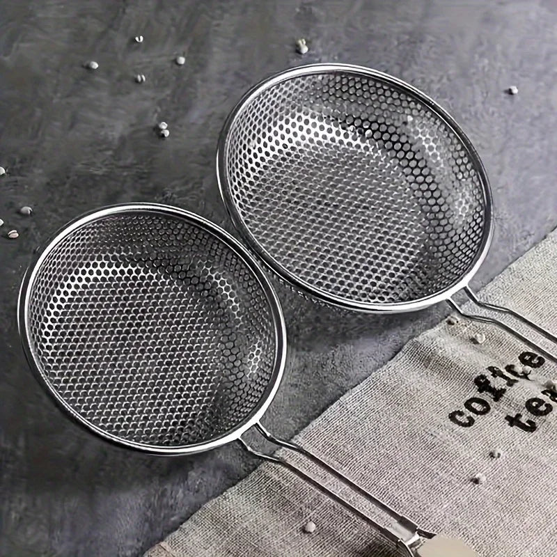 Fine Mesh Skimmer Colander Spoon
