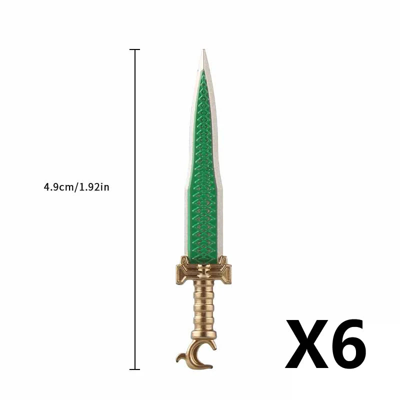 Medieval Weapons Building Blocks