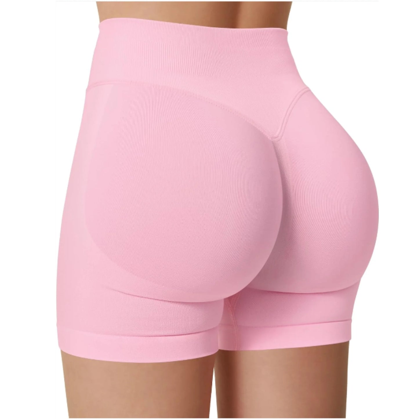High-Waist Yoga Shorts 🧘‍♀️