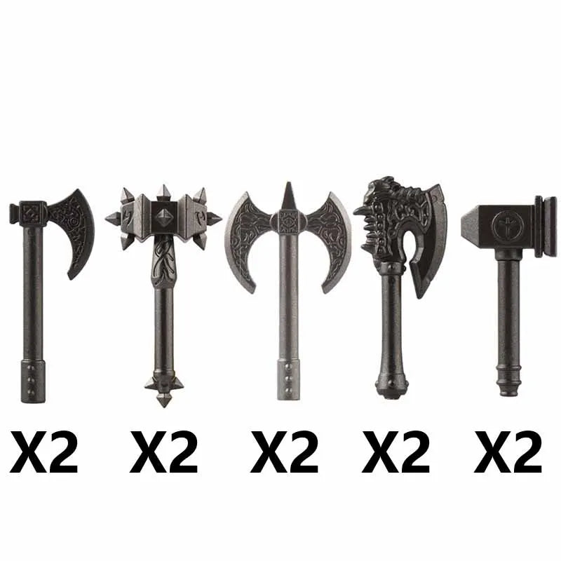 Medieval Weapons Building Blocks