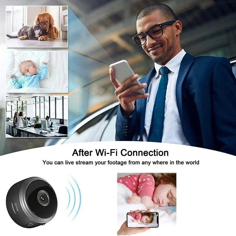 📹 A9 WiFi Mini Hidden Camera – Smart Monitor