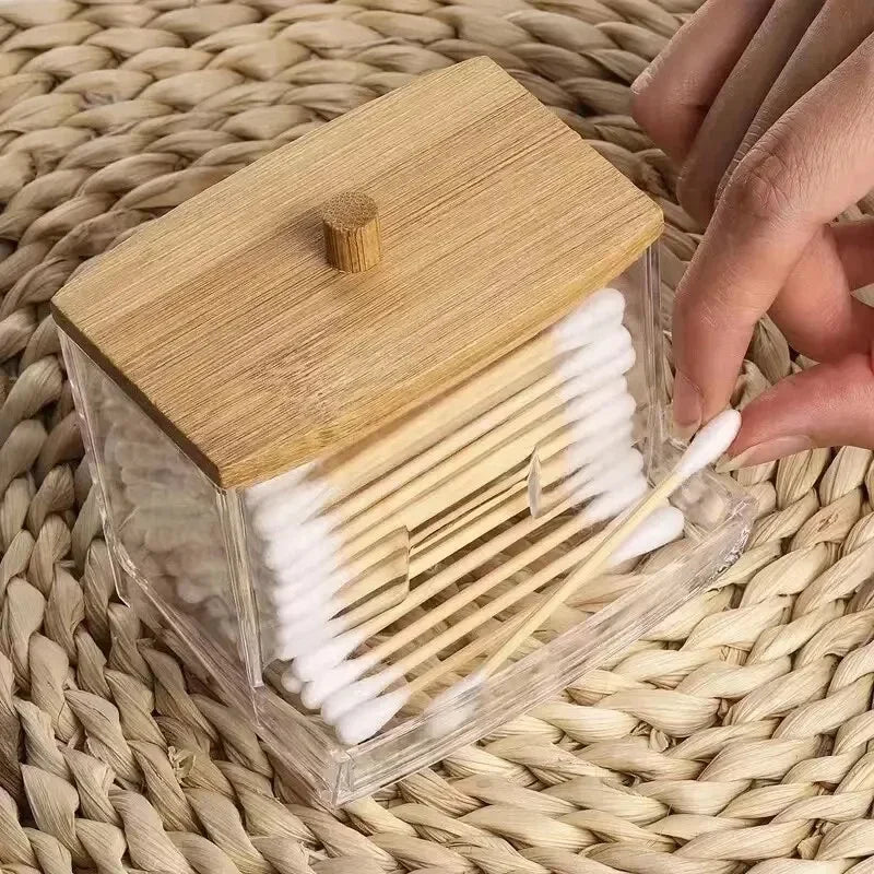 Cotton Swab Organizer Box 🗂️