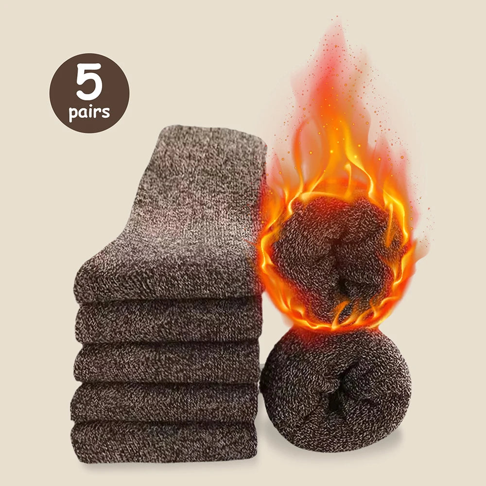 Thick Winter Snow Socks 🌨️
