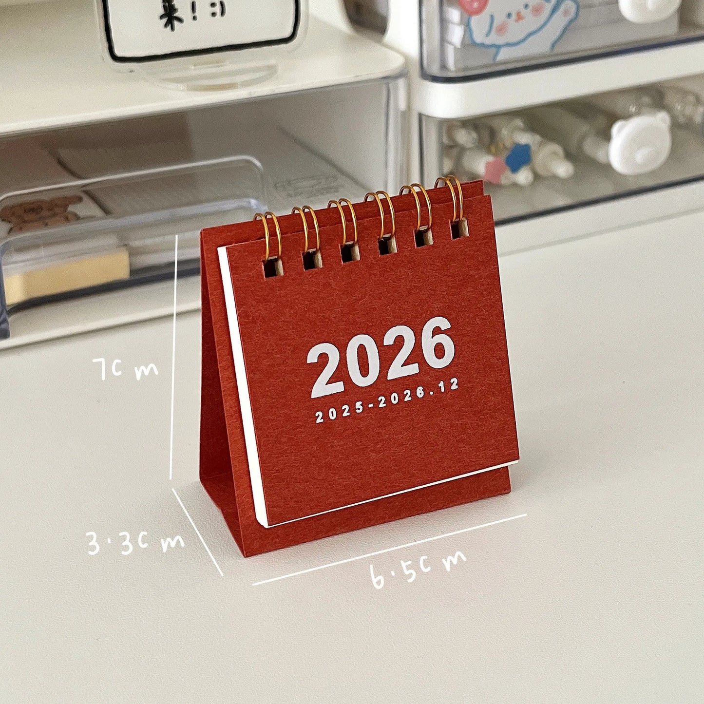 2026 Mini Desk Calendar 📅