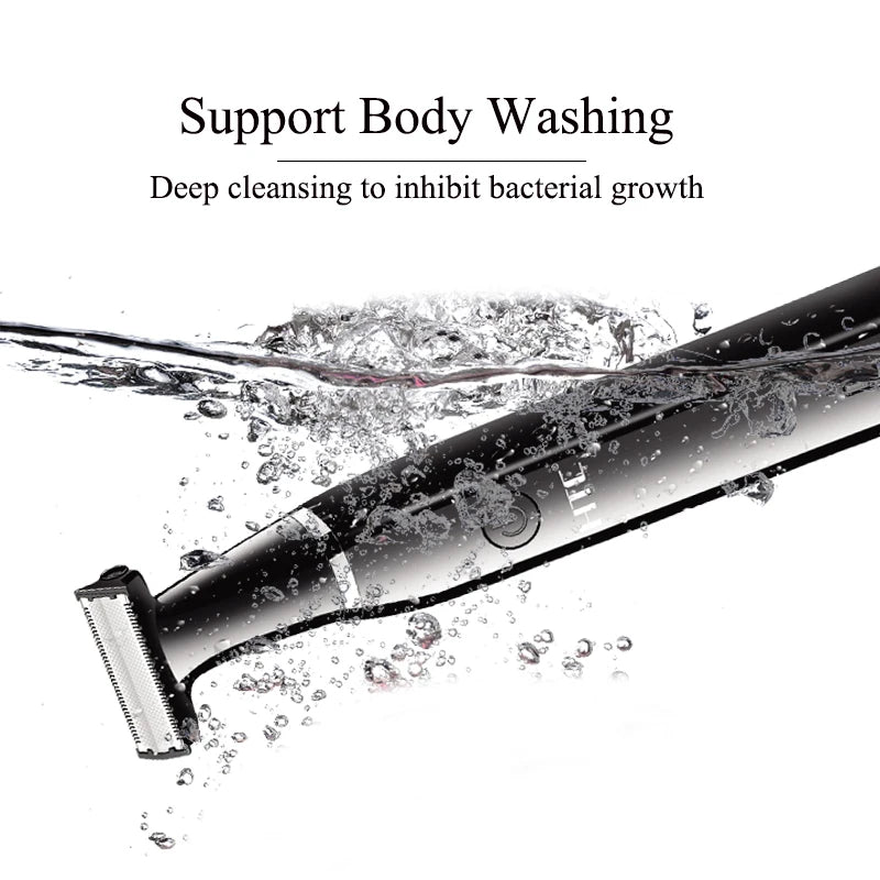 Waterproof Body & Beard Trimmer 💧✂️