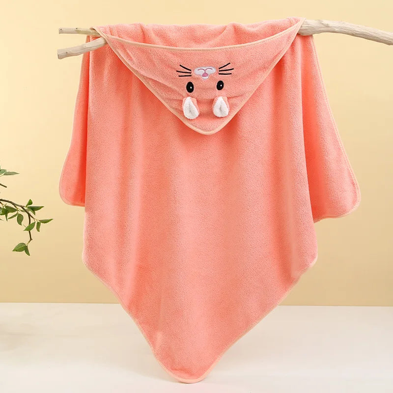 Soft Hooded Baby Bath Towel