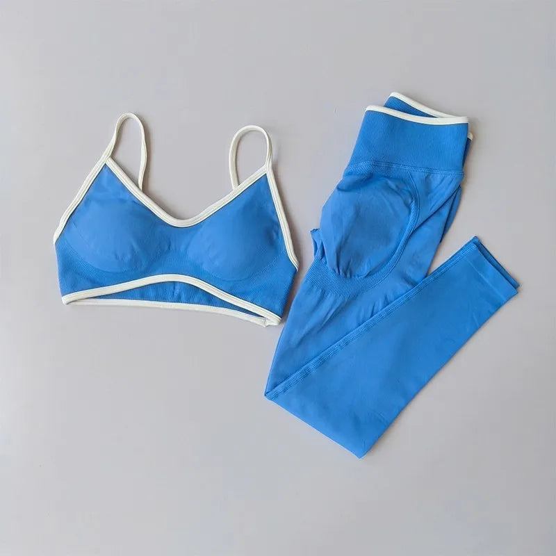 Color Block Yoga Set 🏋️