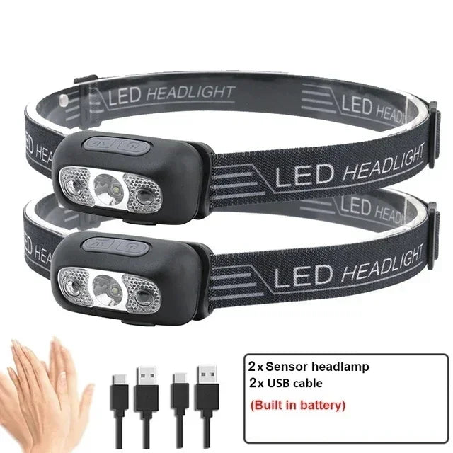 LED Camping Headlamp 🍎