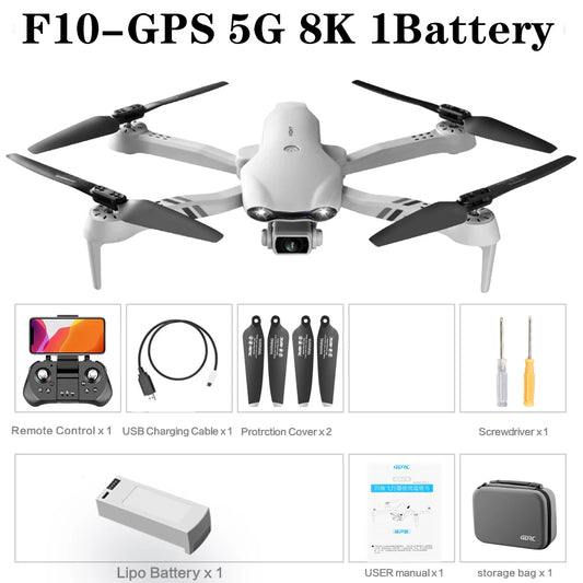 4DRC F10 GPS Drone 6K 🚁